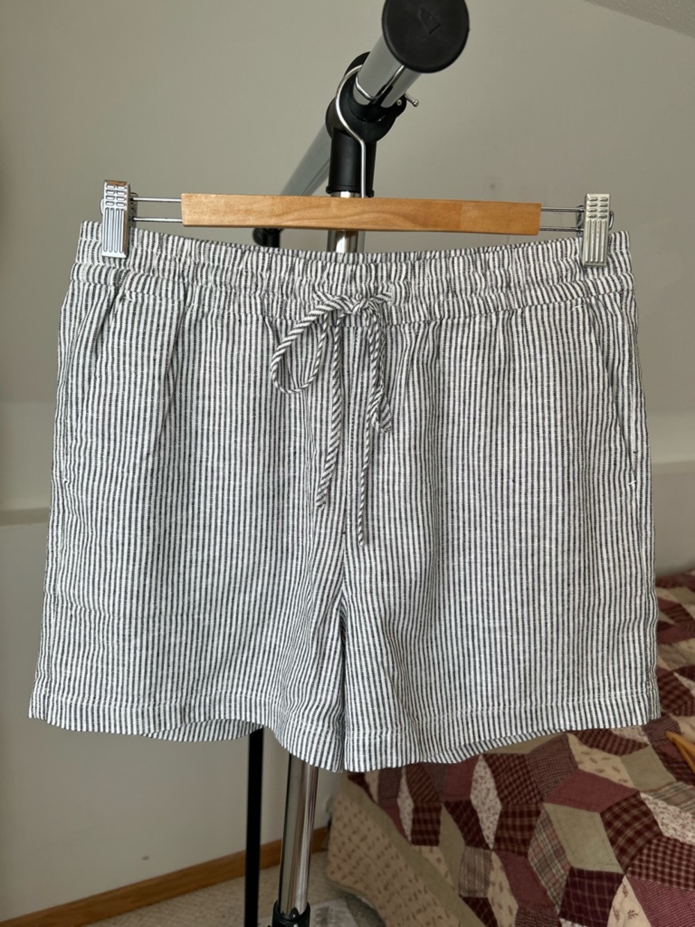 J. Crew Linen Striped Shorts 4